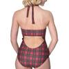 Banned - Wild plains tartan Badeanzug - Rot Product image
